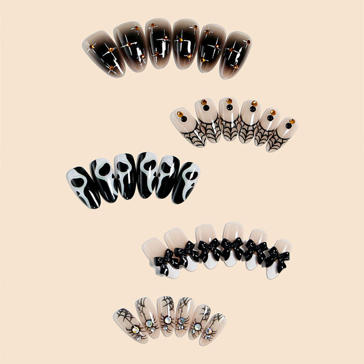 Halloween-style artificial nails Bowlift