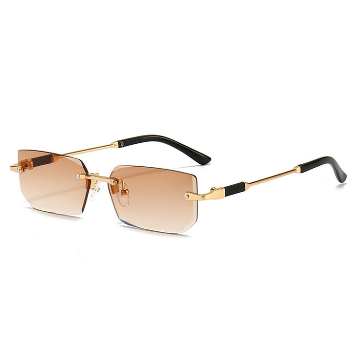 Ladies elegant and fashionable sunglasses with transparent frame Bowlift