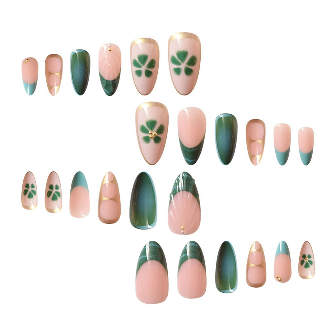 Chic Decorative Press-On Nail Art Bowlift