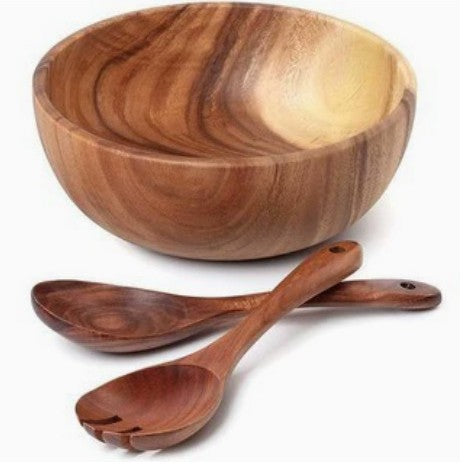 Decorative Wooden Storage Bowl