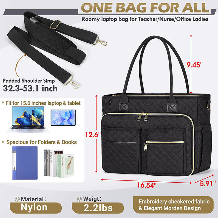 Stylish and spacious handbag with practical compartments Bowlift