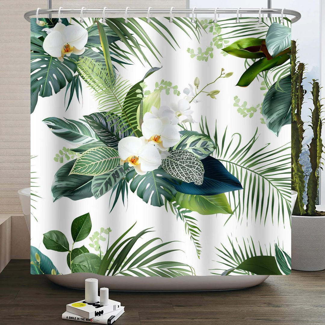 Botanical Garden Shower Curtain Bowlift