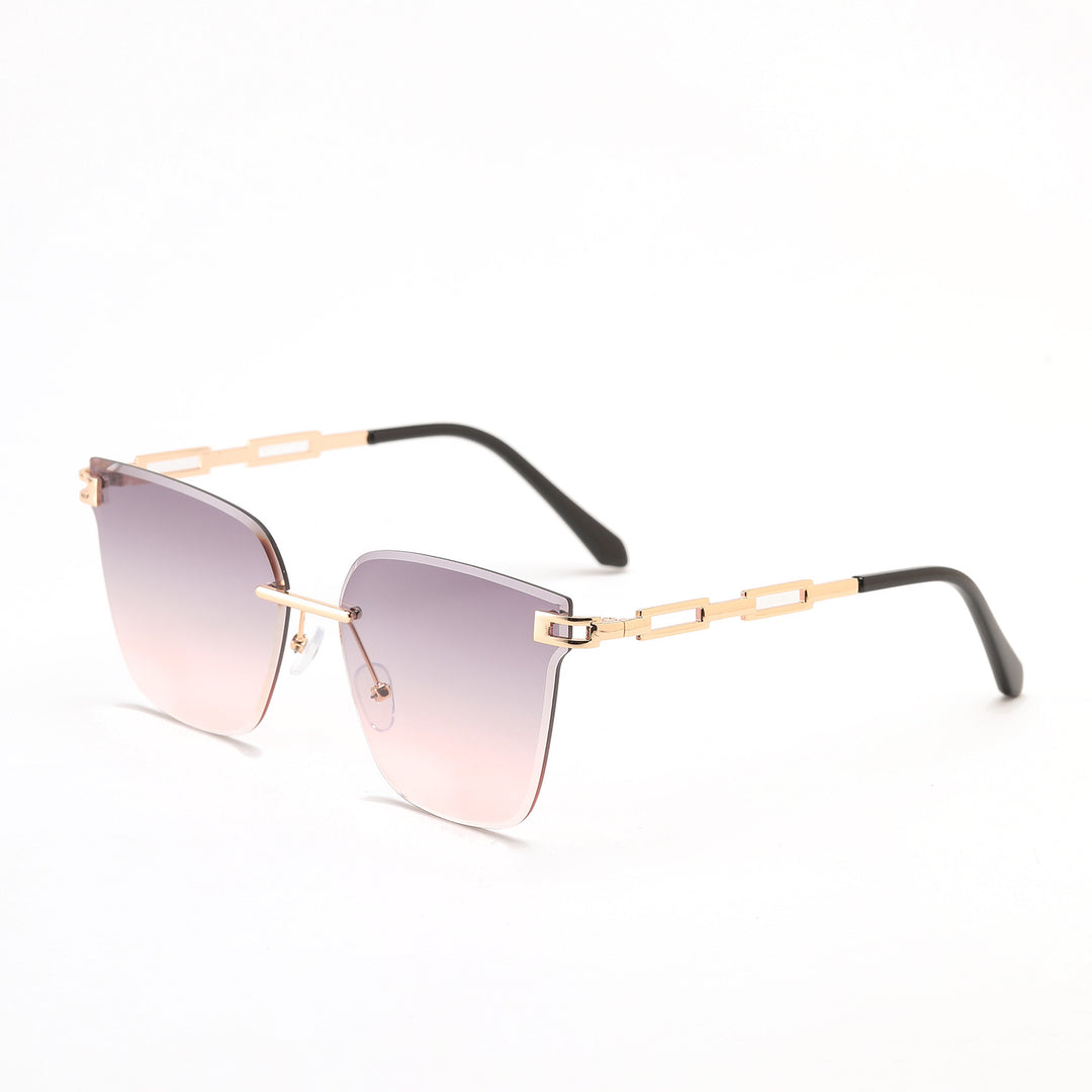 Ladies' fashionable sunglasses with intricate frame and UV protection Bowlift