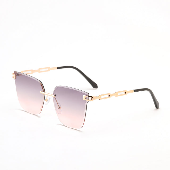 Ladies' fashionable sunglasses with intricate frame and UV protection Bowlift