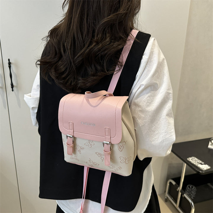 Stylish Butterfly Pattern Mini Backpack Bowlift