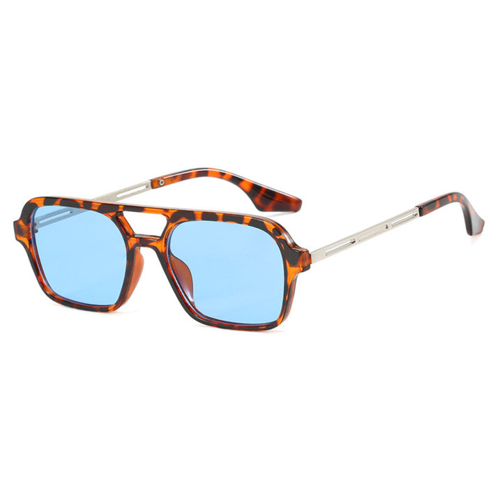 Women's striking square sunglasses with transparent frame Bowlift
