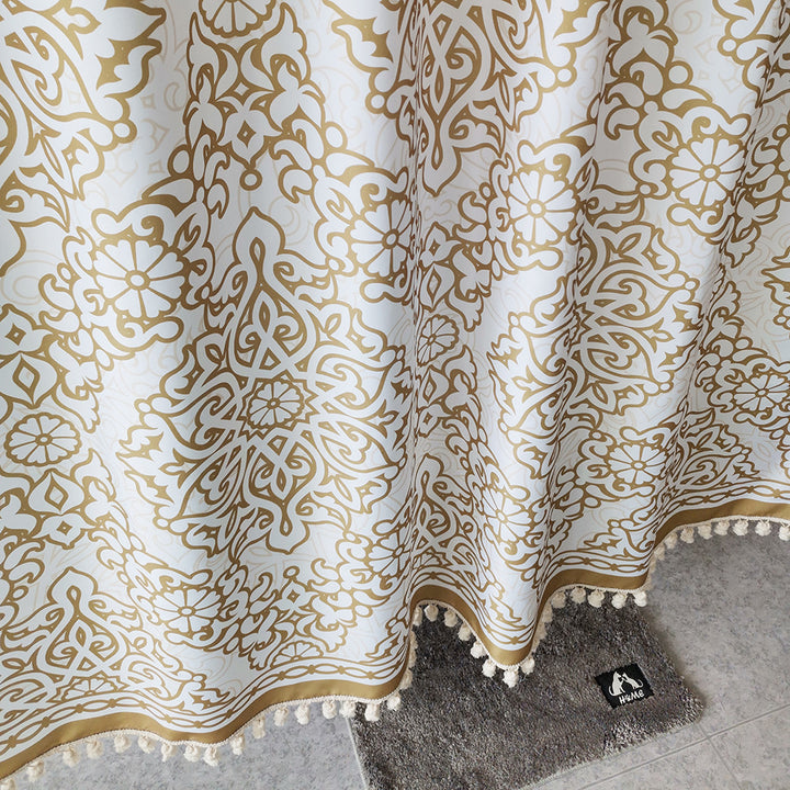 Designer Shower Curtain Bowlift