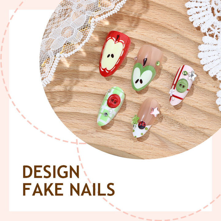 Creative Nail Art Set with Festive Christmas Designs Bowlift