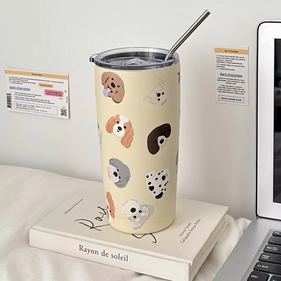 Ladies Insulated Mug with Funny Animal Design Bowlift