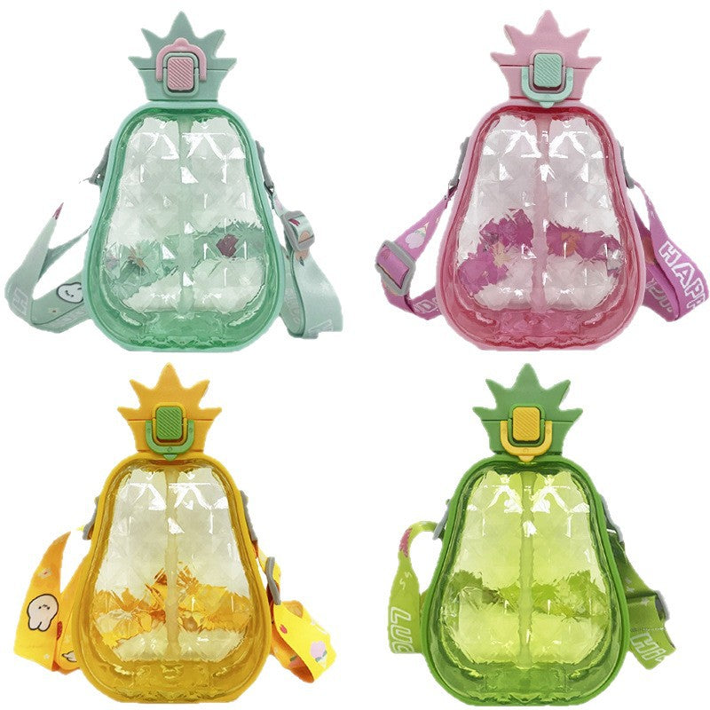 Women's Water Bottle in Pineapple Design Bowlift