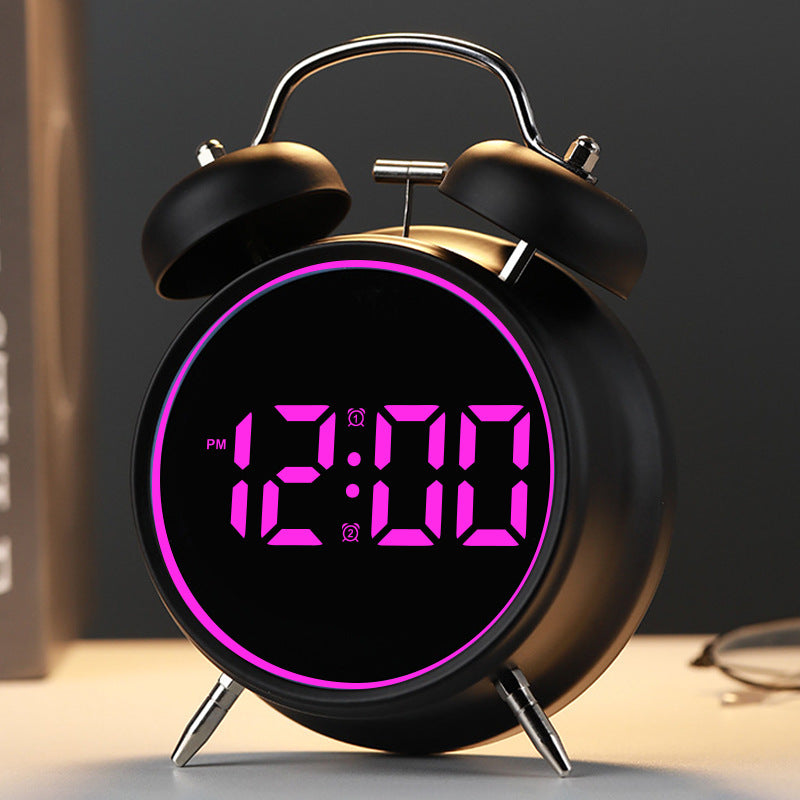 Digital alarm clock with alarm and temperature display Bowlift