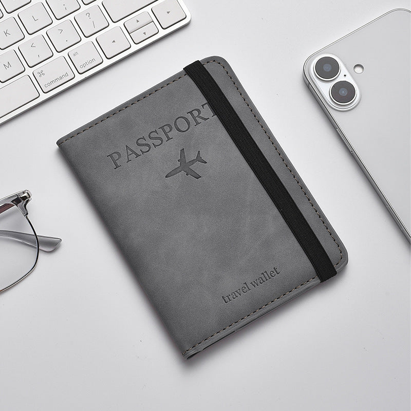Leather Passport Holder Wallet Bowlift