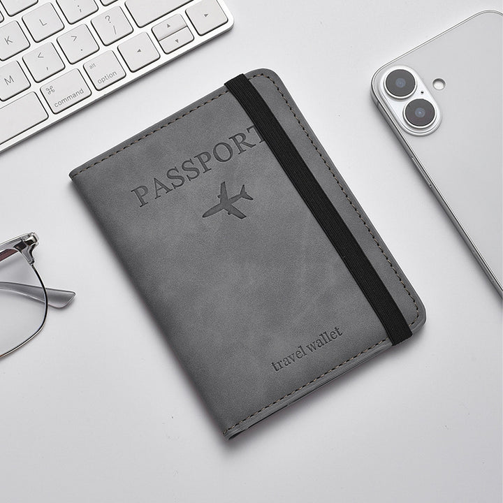 Leather Passport Holder Wallet Bowlift