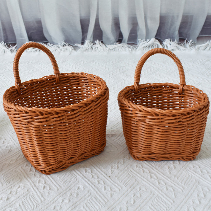Decorative Wall Hanging Woven Storage Basket Bowlift