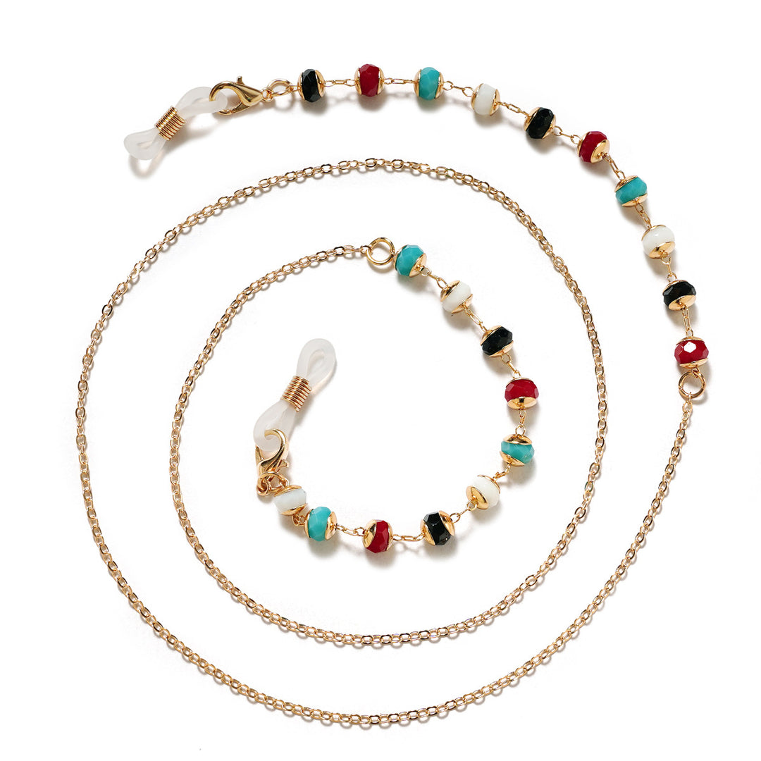 Multifunctional Beaded Eyewear Chain Bowlift