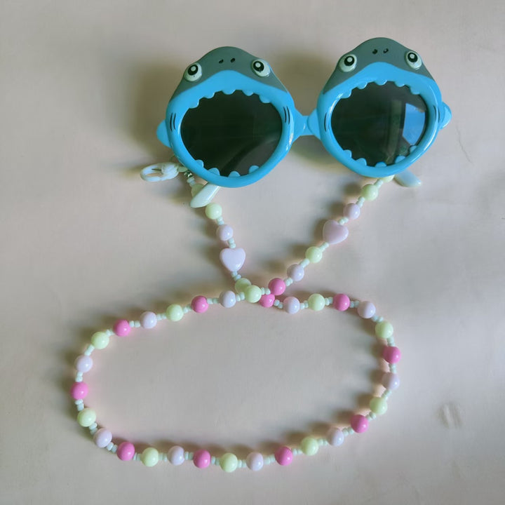 Colored Beaded Glasses Holder Chain Bowlift