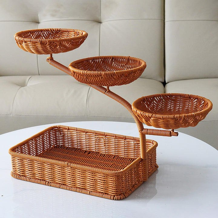 Ladies two-tier fruit bowl Bowlift