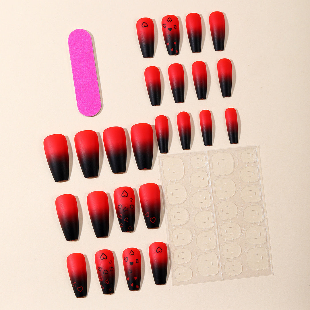 Decorative Heart Nail Art Kit Bowlift