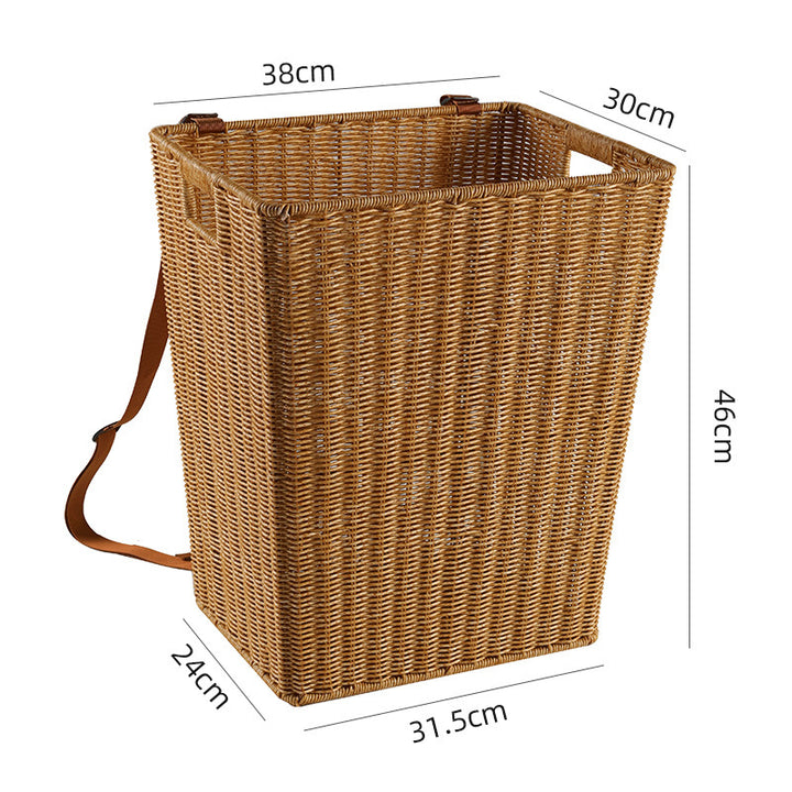 Handcrafted Woven Laundry Hamper Bowlift