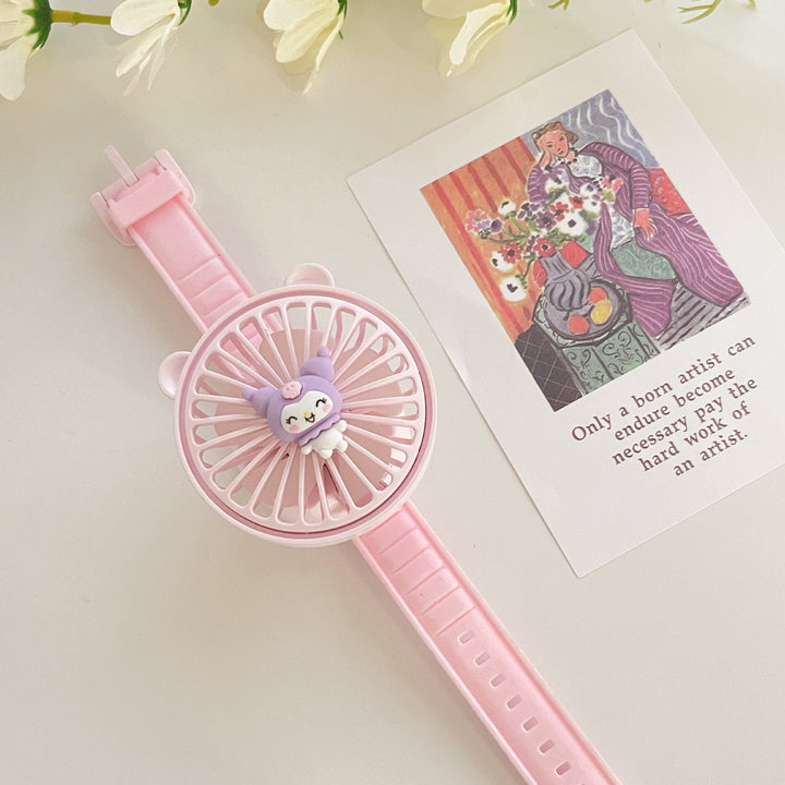 Ladies portable fan with cute design Bowlift