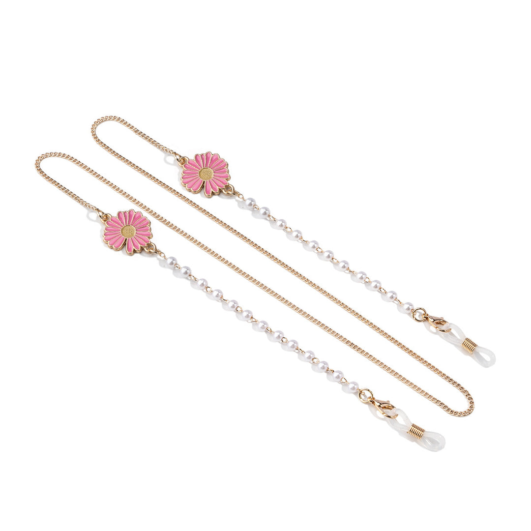 Floral Design Eyewear Chain Bowlift