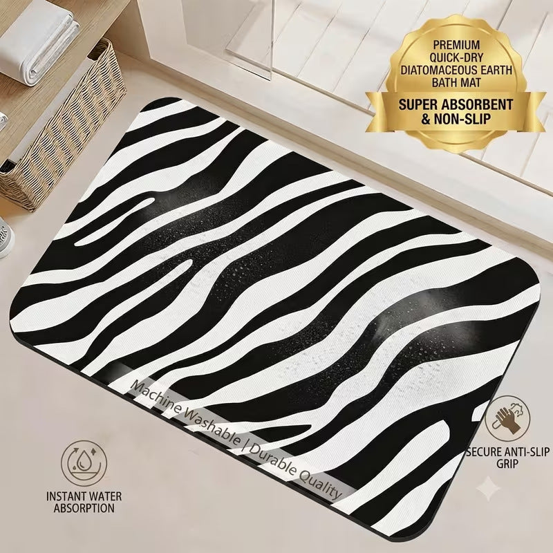 Quick-Dry Diatomaceous Earth Bath Mat Bowlift