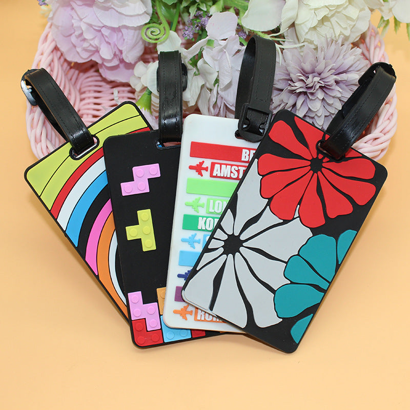 Unisex Travel-Themed Luggage Tag Bowlift