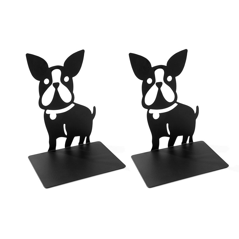 Decorative Dog-Shaped Bookends