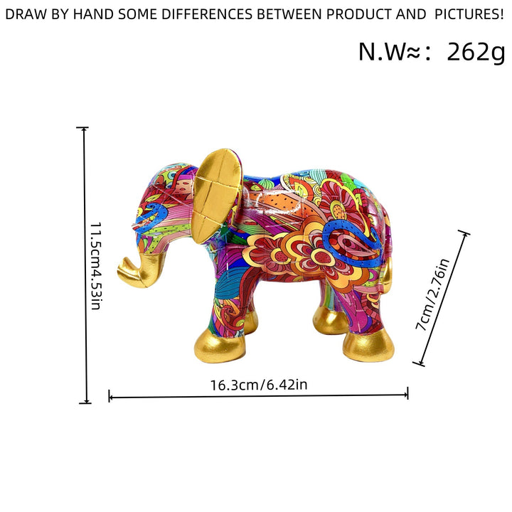 Decorative Elephant Figure Bowlift