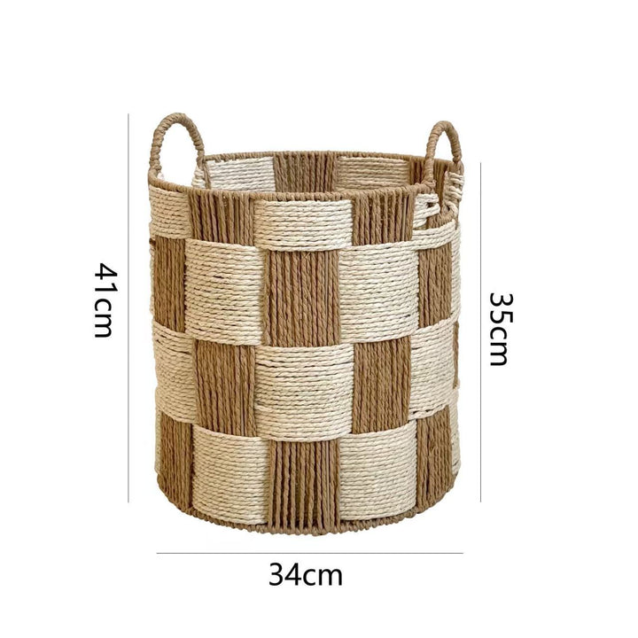 Natural Fiber Storage Basket Bowlift