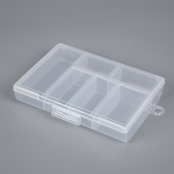 Multi-Section Craft Storage Organizer Box Bowlift