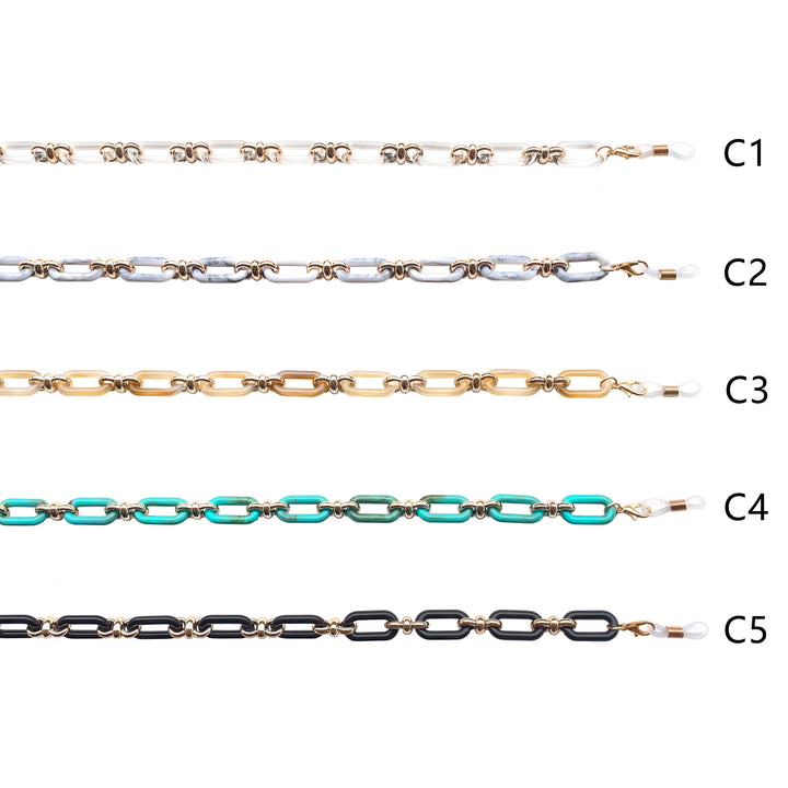 Elegant Eyewear Retainer Chain Bowlift