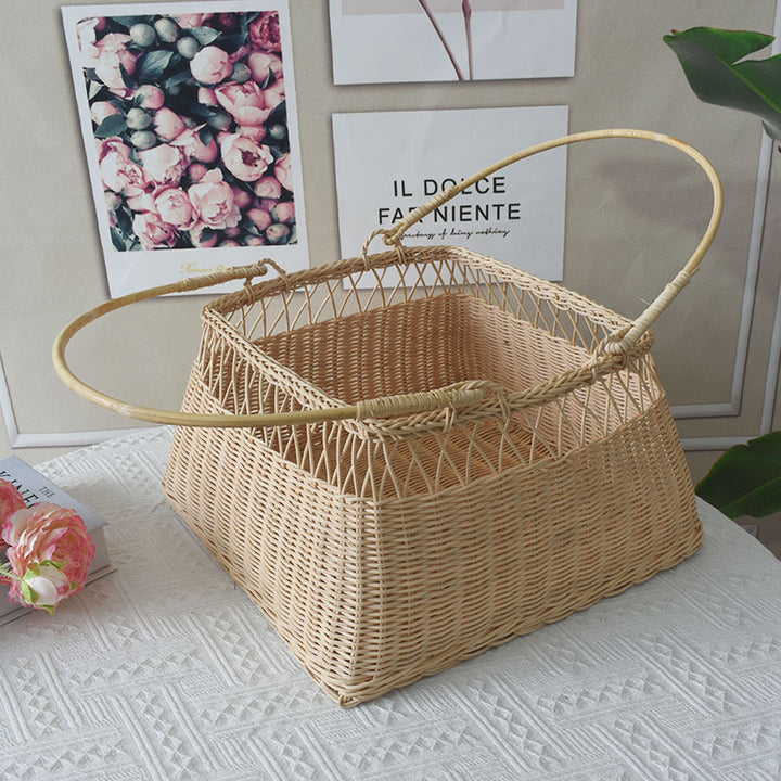Woven Storage Basket Bowlift