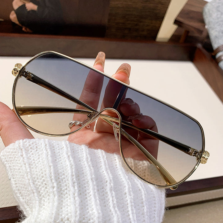 Women oversized pilot sunglasses Bowlift