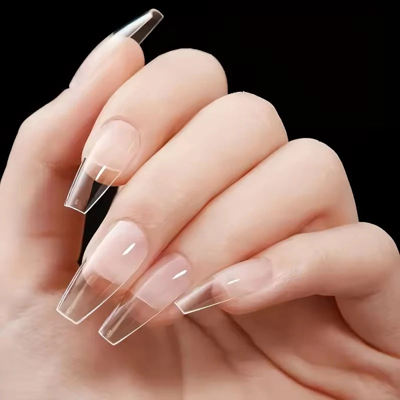 Clear Soft Gel Nail Tip Set Bowlift
