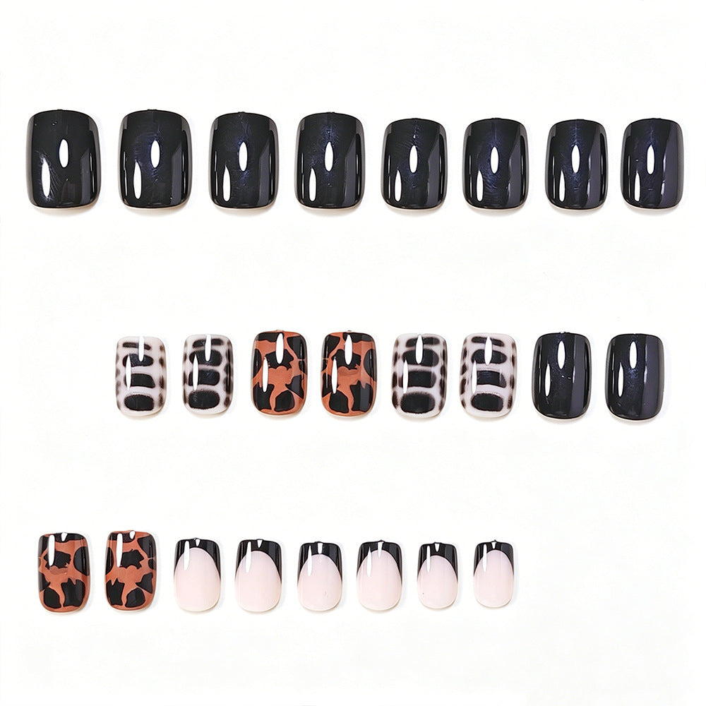 Artistic Press-On Nail Tips Set Bowlift