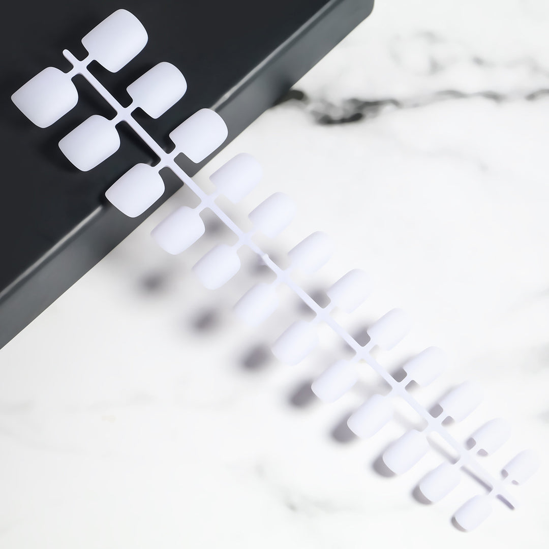 Matte Finish Press-On Nail Tips Bowlift