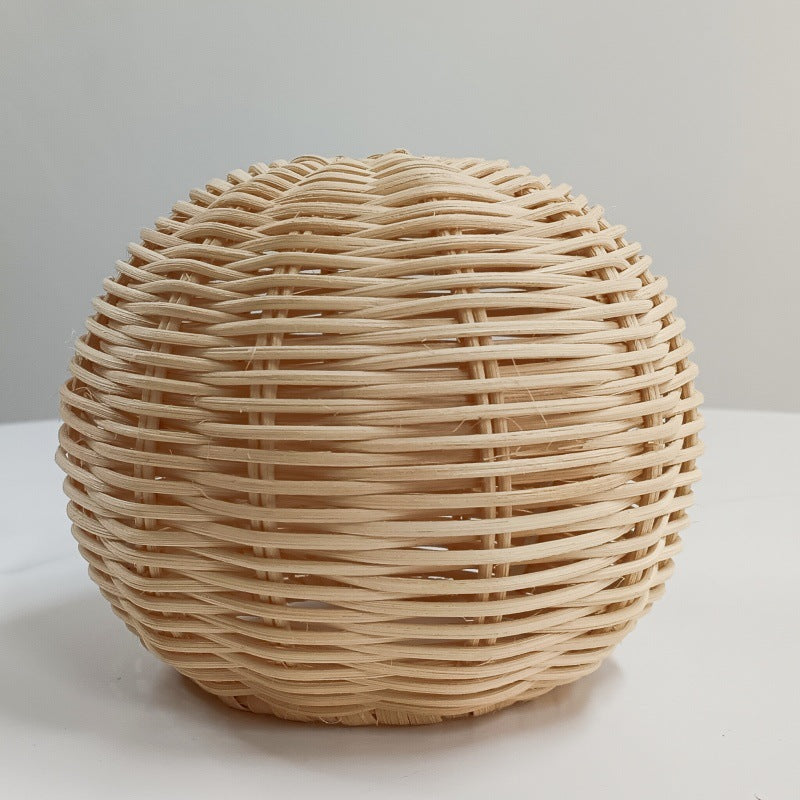 Decorative Woven Sphere Basket Bowlift