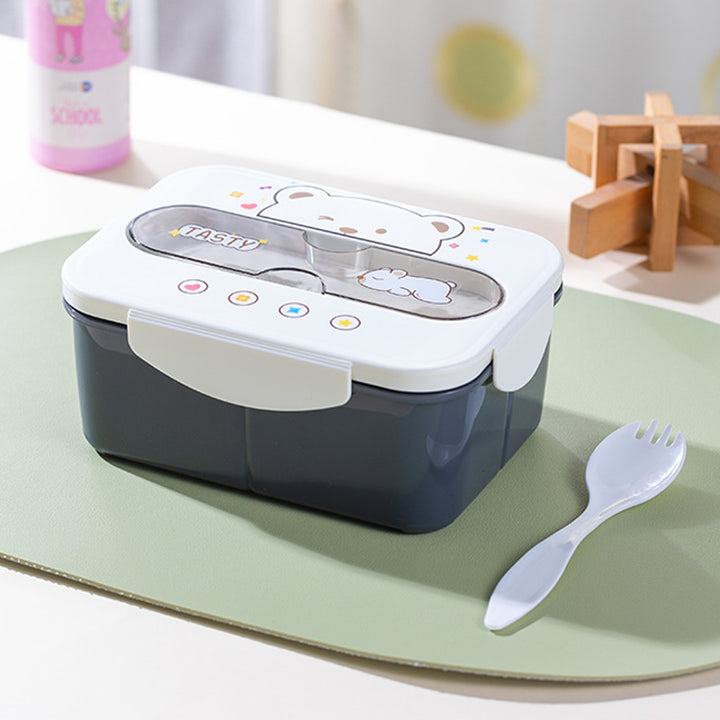Cute Bear-Themed Bento Box