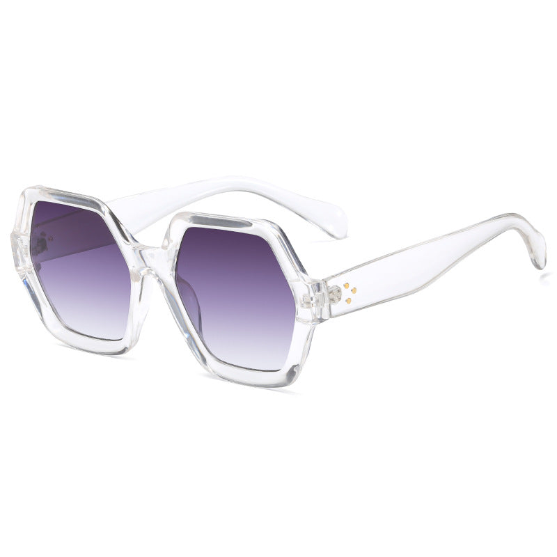 Women's geometric reading glasses in striking honeycomb frame design Bowlift