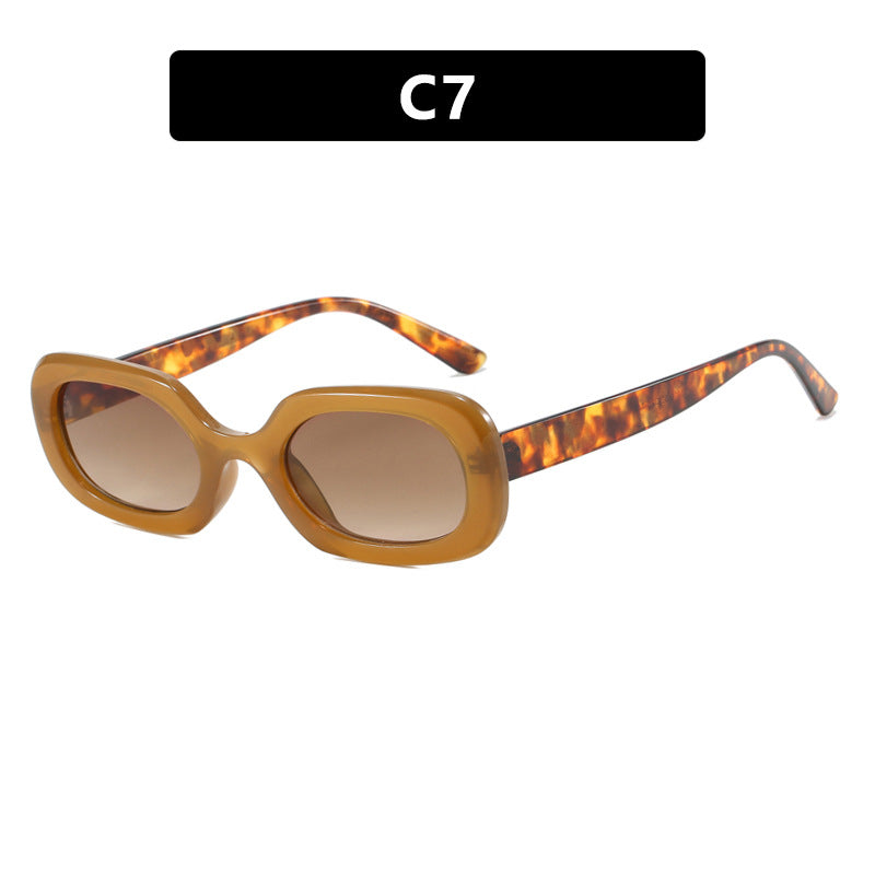 Women's oversized sunglasses with unusual pattern Bowlift