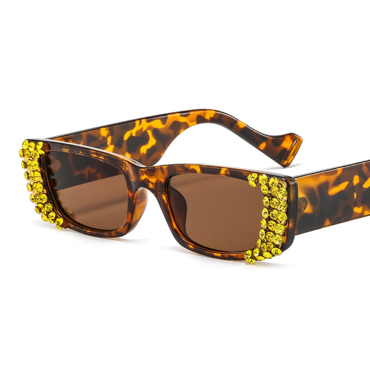 Ladies extravagant gemstone sunglasses Bowlift