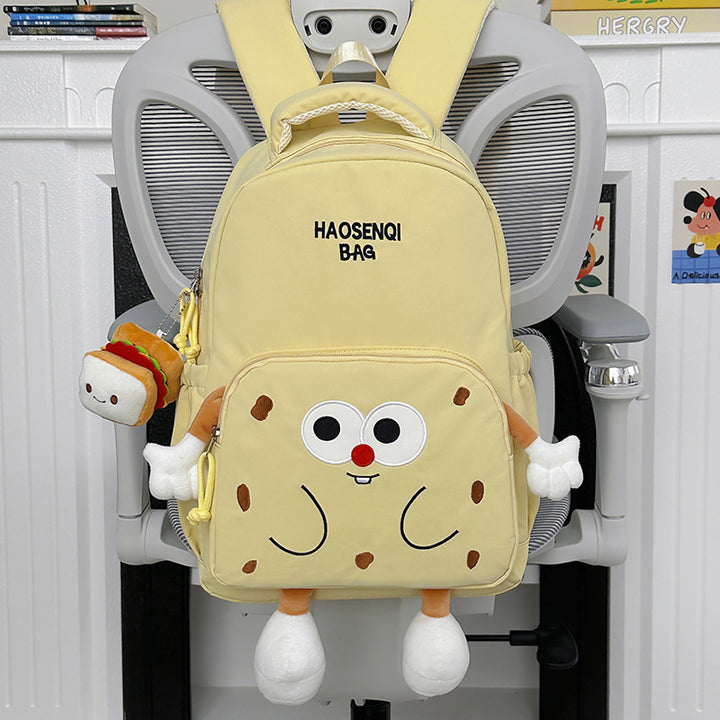 Character-Themed Plush School Backpack
