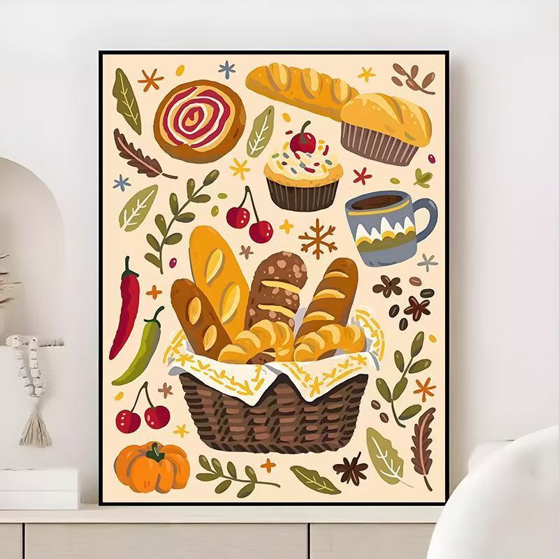 Gourmet Culinary-Themed Wall Art Bowlift