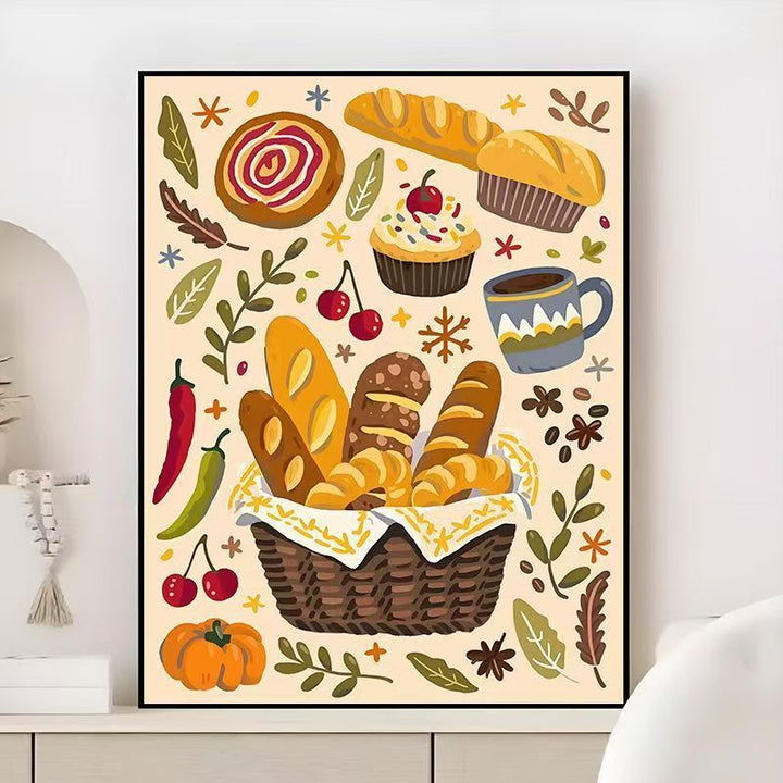 Gourmet Culinary-Themed Wall Art Bowlift