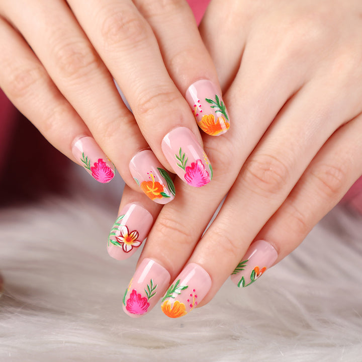 Creative design artificial nails with piano keys motif Bowlift