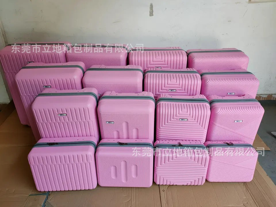 Hard-Shell Travel Suitcase Bowlift