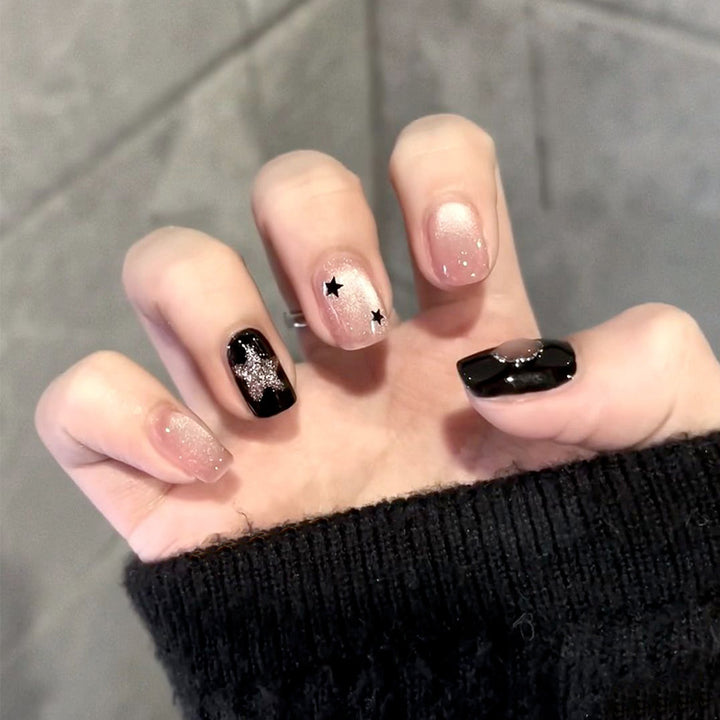 Elegant Nail Art Press-On Nails Bowlift