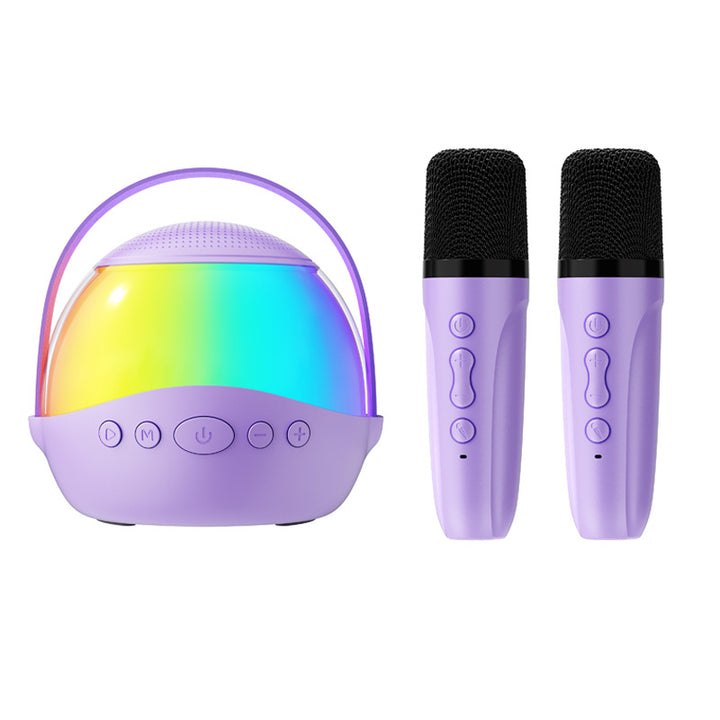 Portable Bluetooth Karaoke Speaker and Microphone Set Bowlift
