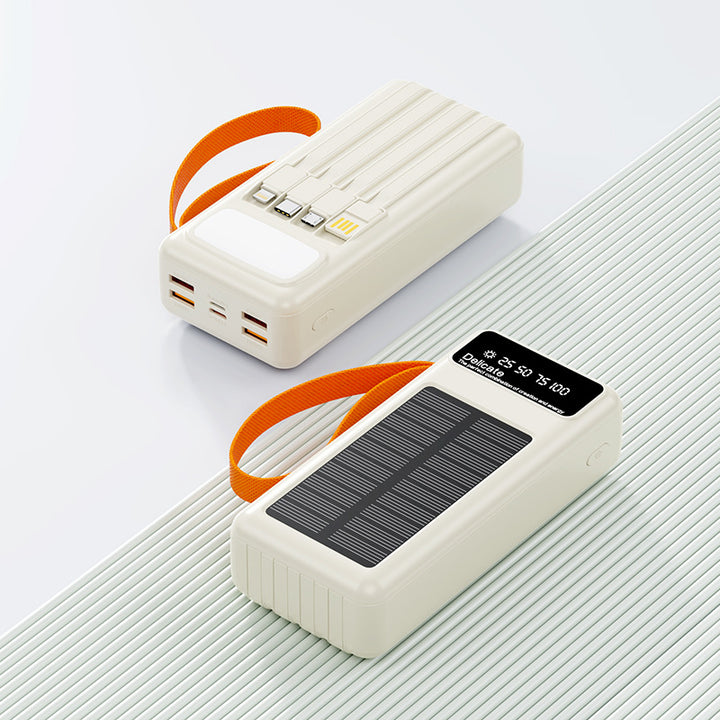 Solar-powered power bank Bowlift